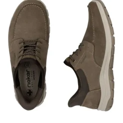 Rieker Slipper braun Leder S15 03656-24