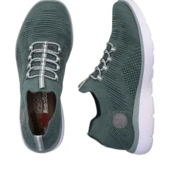 Rieker Slipper grün S14 M5074-52