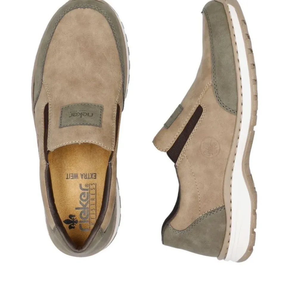 Rieker Slipper H-Weite Extraweit beige S14 03354-64