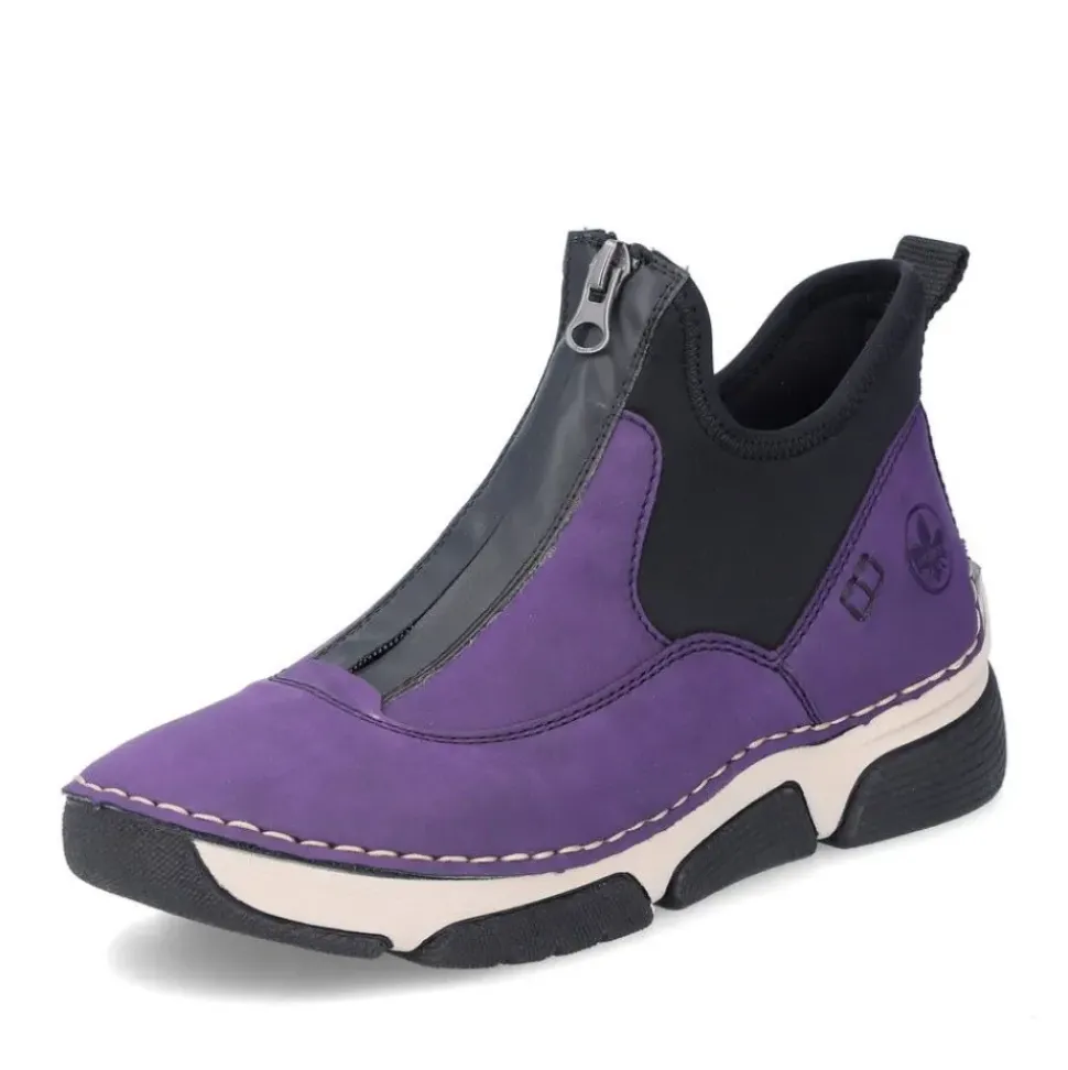 Rieker Slipper lila S24 45953-30
