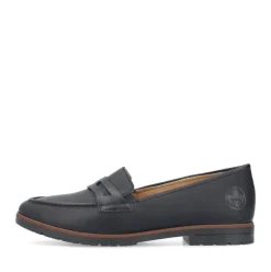 Rieker Slipper Loafer schwarz S14 45300-00