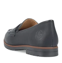 Rieker Slipper Loafer schwarz S14 45300-00