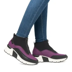 Rieker Sneaker high lila S24 N6352-30