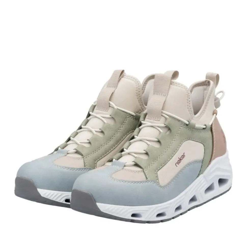 Rieker Sneaker high Slipper beige S15 N5254-90