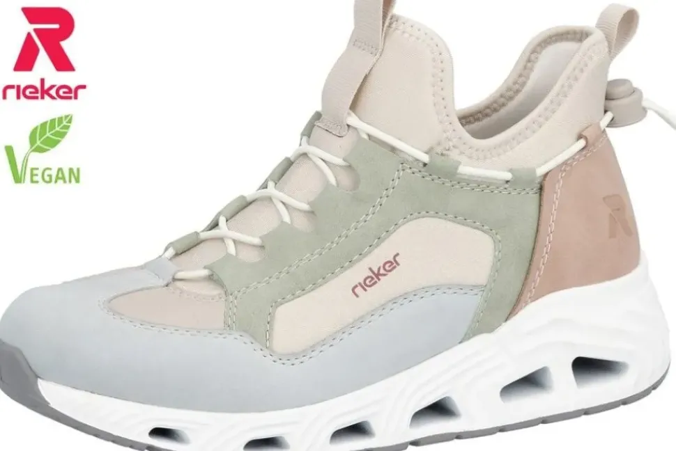 Rieker Sneaker high Slipper beige S15 N5254-90