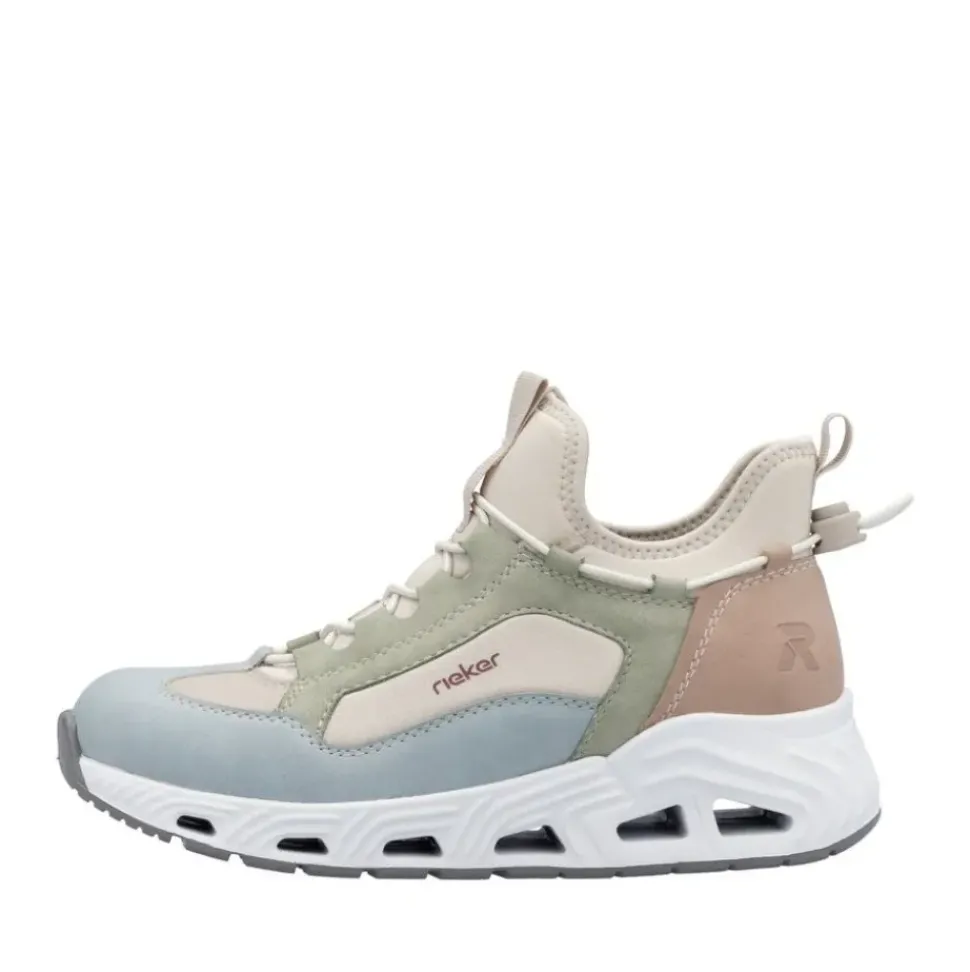Rieker Sneaker high Slipper beige S15 N5254-90