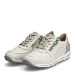 Rieker Sneaker Leder Extraweite cremeweiss S14 N1100-80