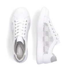 Rieker Sneaker Leder weiß S14 45606-80
