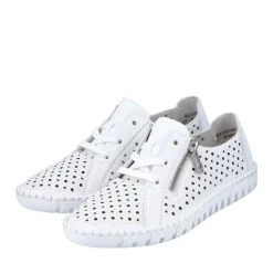 Rieker Sneaker Leder weiss S12 M2300-80