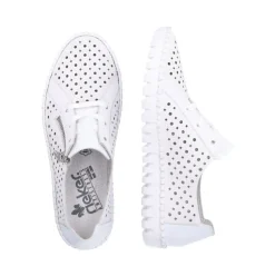 Rieker Sneaker Leder weiss S12 M2300-80