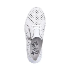 Rieker Sneaker Leder weiss S12 M2300-80