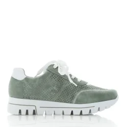 Rieker Sneaker Schnürer grün mint  L2807-52