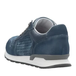Rieker Sneaker Schnürschuh blau S15 U0312-12
