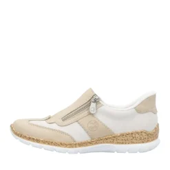 Rieker Sneaker Slipper beige S15 N42G5-60
