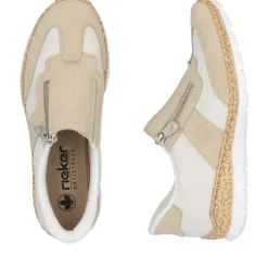 Rieker Sneaker Slipper beige S15 N42G5-60