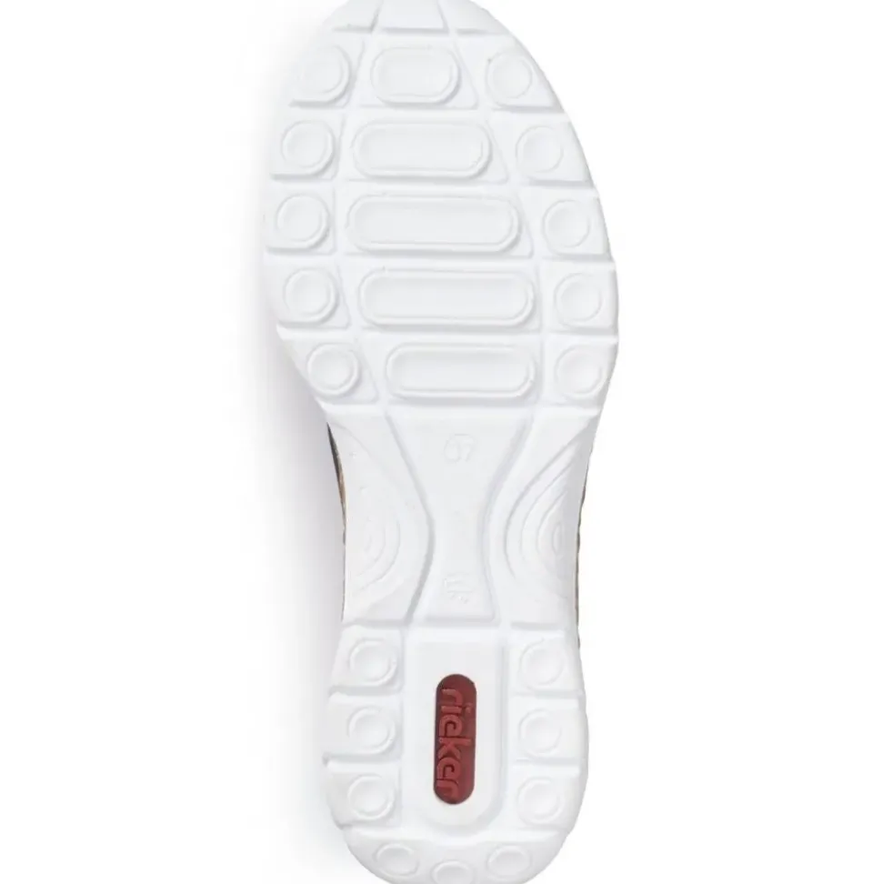 Rieker Sneaker Slipper Memosoft blau N4263-14