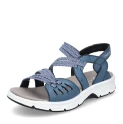 Rieker Trekkingsandale blau S14 V9871-14