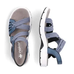 Rieker Trekkingsandale blau S14 V9871-14