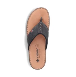 Rieker Zehentrenner Flip Flop anthrazit schwarz S14 21084-00
