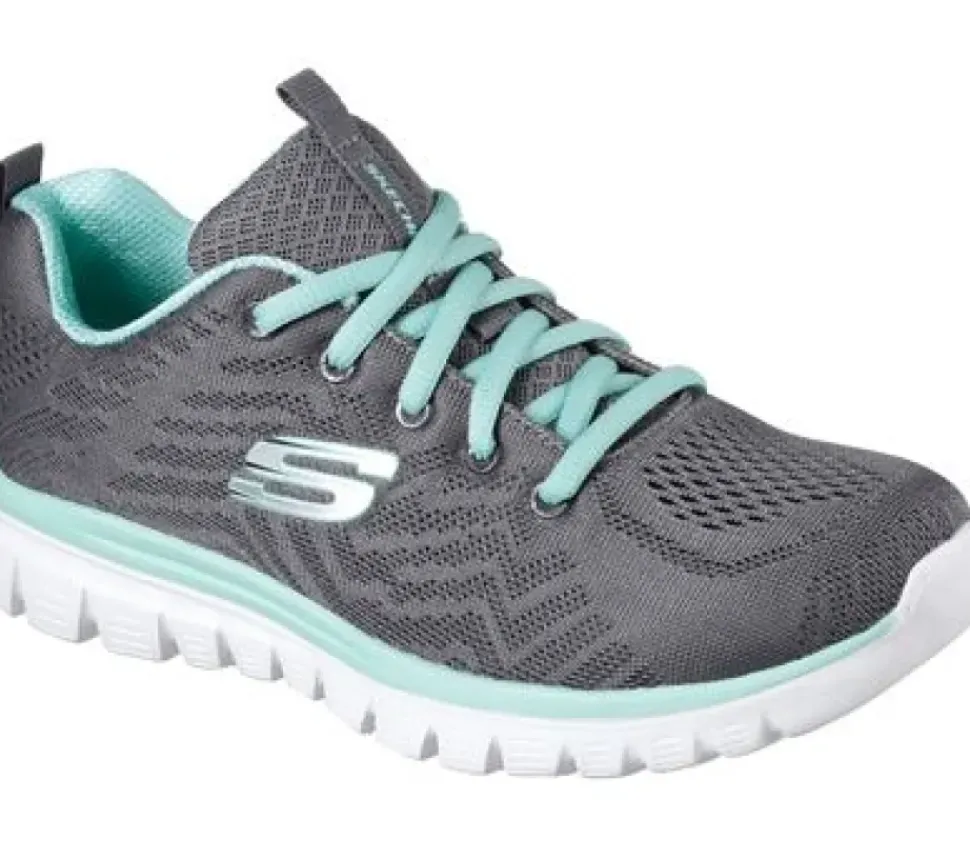 Skechers GRACEFUL GET CONNECTED BKRG Damen Sneaker S12 12615