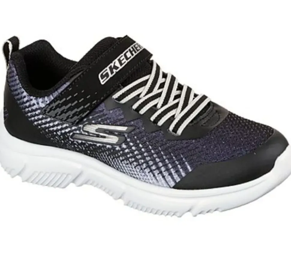 Skechers Kinderschuh Jungen GO RUN 650 NORVO Klettverschluss Waschmaschinenfest blau schwarz S22 405035L