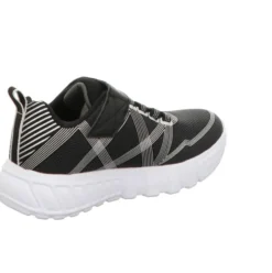 Skechers Lights Flex Glow - Sneaker schwarz und blau Blinker 90542L