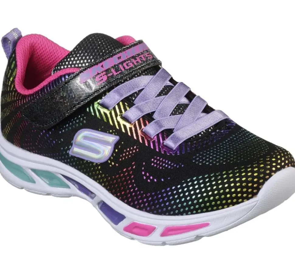 Skechers Lights S Litebeams "Gleam n´ dream" Blinker in schwarz, blau. grau 10959L