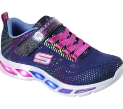Skechers Lights S Litebeams "Gleam n´ dream" Blinker in schwarz, blau. grau 10959L