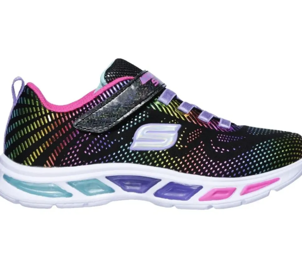 Skechers Lights S Litebeams "Gleam n´ dream" Blinker in schwarz, blau. grau 10959L
