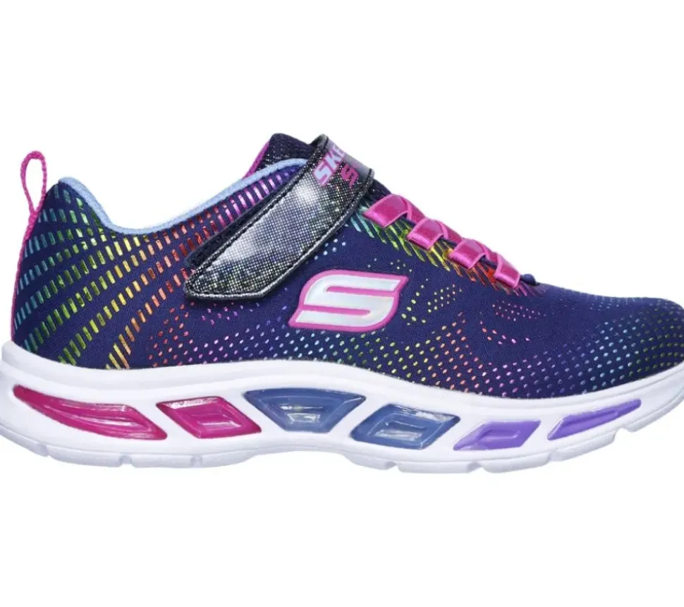 Skechers Lights S Litebeams "Gleam n´ dream" Blinker in schwarz, blau. grau 10959L