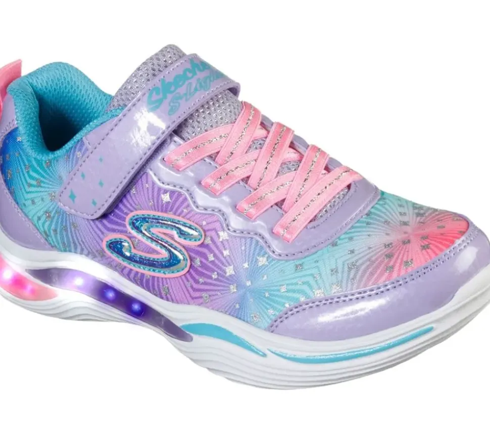 Skechers Power Petals Painted Daisy LVMT S- Lights Sneaker Mädchen violett S12 20335L