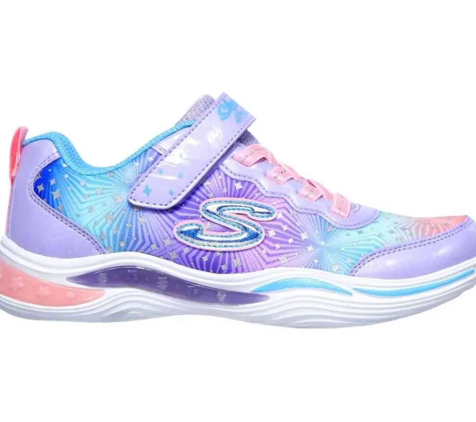 Skechers Power Petals Painted Daisy LVMT S- Lights Sneaker Mädchen violett S12 20335L