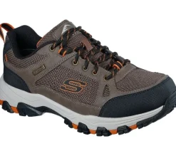 Skechers Relaxed Fit Selmen- Cormack Herren Outdoor-Sneaker Waterproof  braun, grau S22 204427