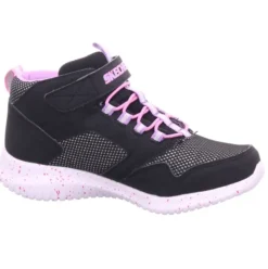 Skechers Ultra Flex-Rainy Racer Mädchen Sneaker-High Waterproof schwarz S22 81534L
