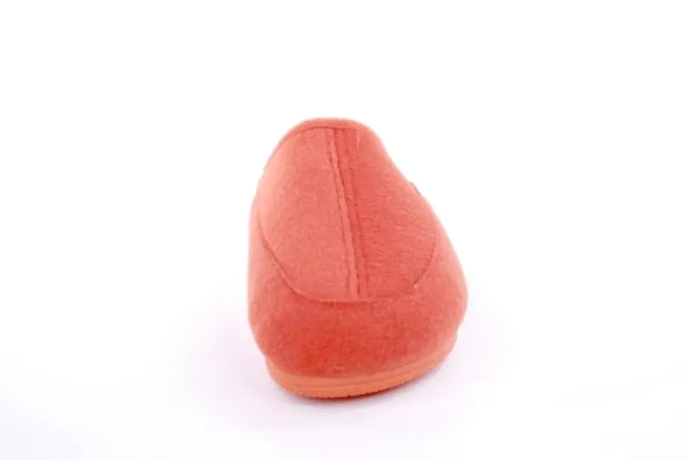 s`knöpfli Damen Hausschuh Pantolette orange S22 X10625P