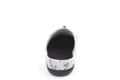 s`knöpfli Damen Hausschuh Pantolette Katzenmotiv Wechselfußbett grau S22 Z27587P