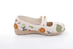 s`knöpfli Kinderausschuh Tier- Motiv Klettverschluss beige S13 I28721