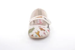 s`knöpfli Kinderausschuh Tier- Motiv Klettverschluss beige S13 I28721