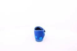 s`knöpfli Kinder Hausschuh Klettverschluss Monster- Motiv blau S23 Monster