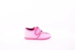 s`knöpfli Kinder Hausschuh Klettverschluss Feen- Motiv pink S23 No2