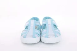 s`knöpfli Kinder Hausschuh Mädchen Glitzer- Effekt blau S13 V28970
