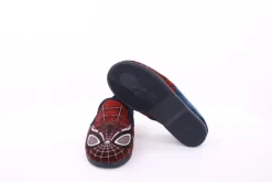 s`knöpfli Kinder Hausschuh Schlupfhausschuh Spiderman- Motiv blau S23 Can.Arana