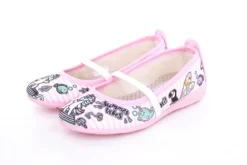 s`knöpfli Kinder Hausschuh Schlupfschuh Mädchen Einhorn- Motiv rosa S13 I28965
