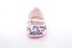 s`knöpfli Kinder Hausschuh Schlupfschuh Mädchen Einhorn- Motiv rosa S13 I28965