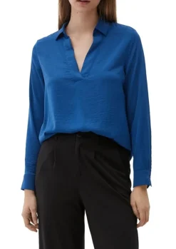 s.Oliver Bluse aus recyceltem Polyester S22  2124797