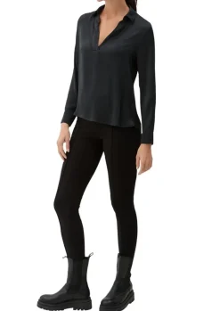 s.Oliver Bluse aus recyceltem Polyester S22  2124797