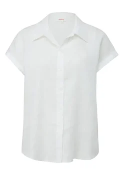 s.Oliver Bluse Kurzarm Leinen S14 2147437