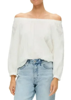 s.Oliver Bluse Off-Shoulder aus Viskosemix S14 2147863