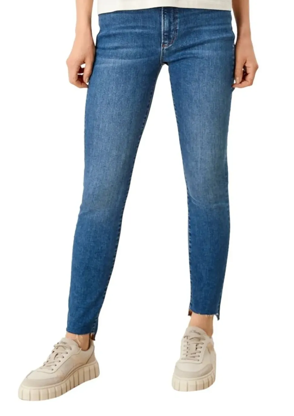s.Oliver Damen Jeans Skinny ankle leg Jeans blau S12 2114719
