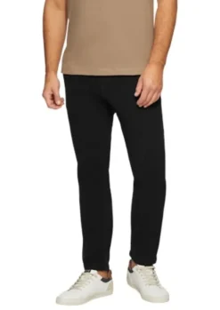 s.Oliver elegante Hose Herren schwarz S24 2157301